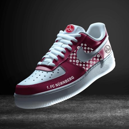 FC Nurnberg Bundesliga Air Low-Top Sneakers Shoes For Men And Women