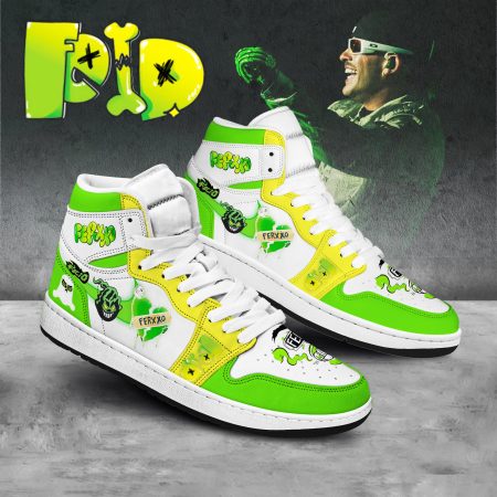 Feid Ferxxo AJ1 High Sneakers Shoes For Men And Women