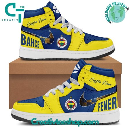Fenerbahce  AJ1 High Sneakers Shoes For Men And Women