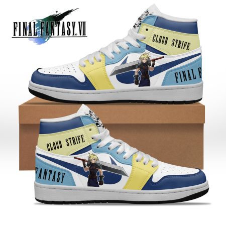 Final Fantasy VII AJ1 High Sneakers Shoes For Men And Women