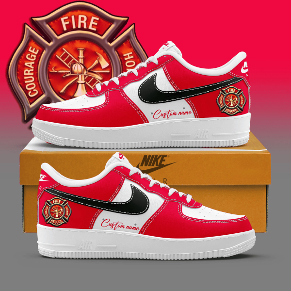 Firefigher Air Low-Top Sneakers Shoes For Men And Women