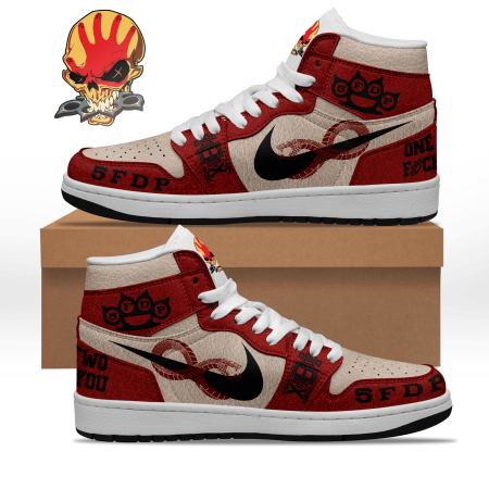 Five Finger Death Punch AJ1 High Sneakers Shoes For Men And Women