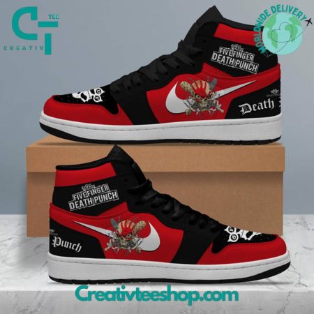 Five Finger Death Punch  AJ1 High Sneakers Shoes For Men And Women