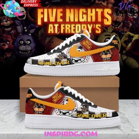 Five Nights at Freddy’s Air Low-Top Sneakers Shoes For Men And Women