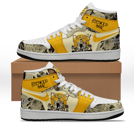 Fleetwood Mac AJ1 High Sneakers Shoes For Men And Women