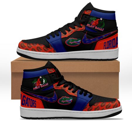 Florida Gators AJ1 High Sneakers Shoes For Men And Women