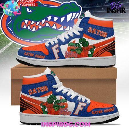 Florida Gators AJ1 High Sneakers Shoes For Men And Women