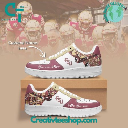 Florida State Seminoles Air Low-Top Sneakers Shoes For Men And Women