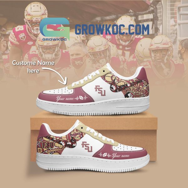 Florida State Seminoles Air Low-Top Sneakers Shoes For Men And Women