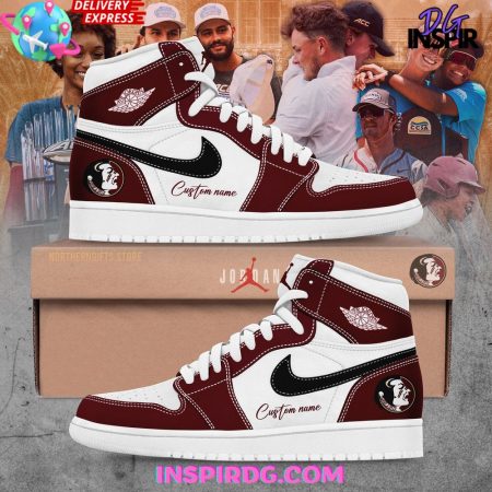 Florida State Seminoles AJ1 High Sneakers Shoes For Men And Women