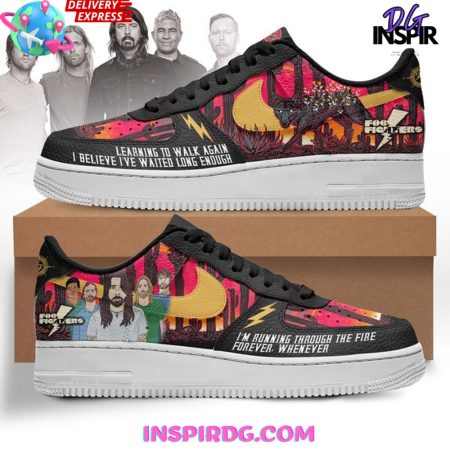 Foo Fighters Air Low-Top Sneakers Shoes For Men And Women