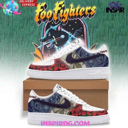 Foo Fighters Air Low-Top Sneakers Shoes For Men And Women