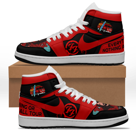 Foo Fighters AJ1 High Sneakers Shoes For Men And Women