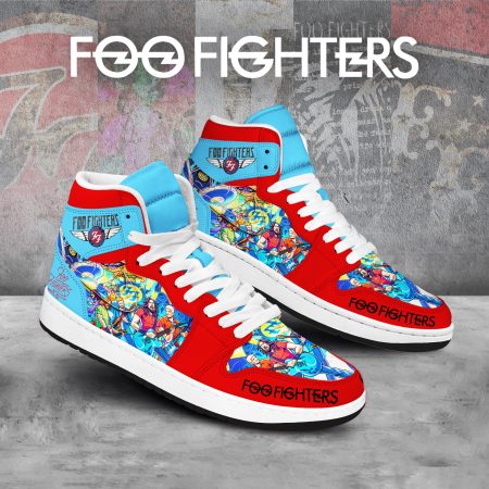 Foo Fighters AJ1 High Sneakers Shoes For Men And Women