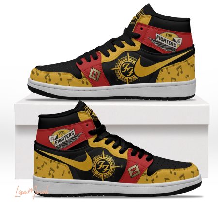 Foo Fighters  AJ1 High Sneakers Shoes For Men And Women