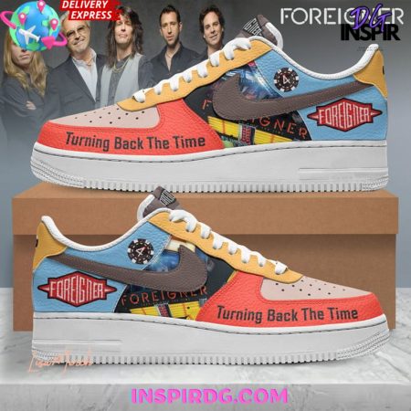 Foreigner Turning Back the Time Air Low-Top Sneakers Shoes For Men And Women