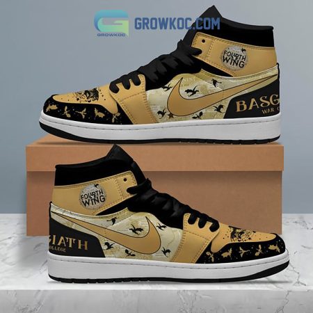 Fourth Wing Fan Love AJ1 High Sneakers Shoes For Men And Women