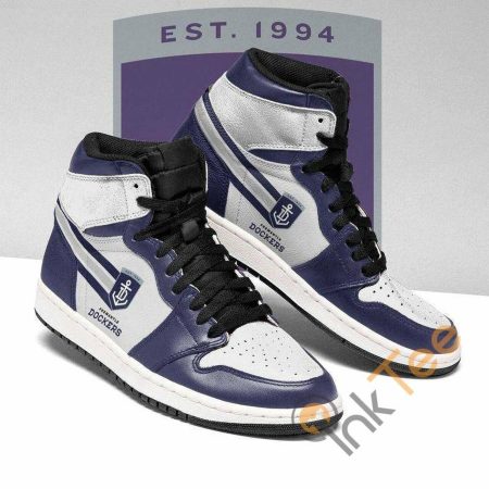 Fremantle Dockers AFL AJ1 High Sneakers Shoes For Men And Women