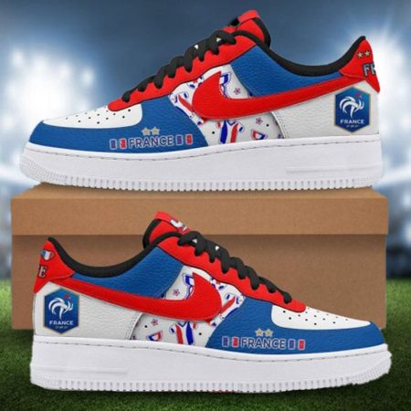 French Football Federation Air Low-Top Sneakers Shoes For Men And Women