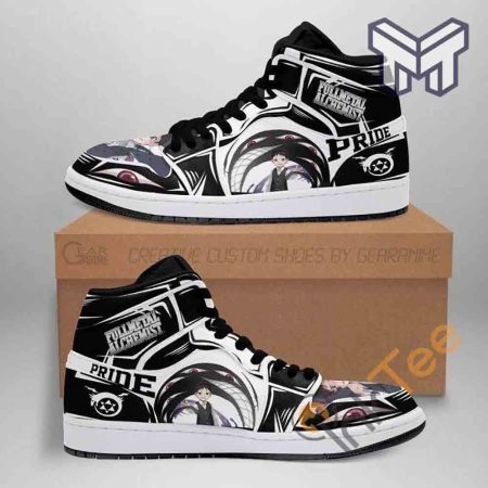 Fullmetal Alchemist AJ1 High Sneakers Shoes For Men And Women