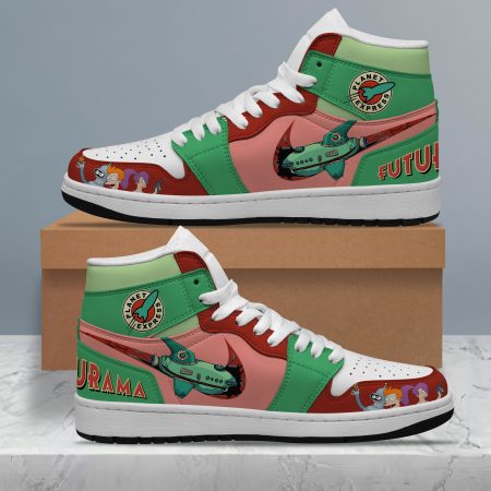 Futurama AJ1 High Sneakers Shoes For Men And Women
