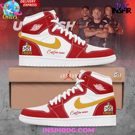 Gallagher Chiefs AJ1 High Sneakers Shoes For Men And Women