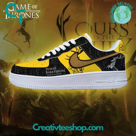 Game Of Thrones  Air Low-Top Sneakers Shoes For Men And Women