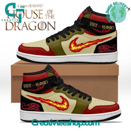 Game Of Thrones  AJ1 High Sneakers Shoes For Men And Women