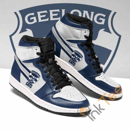 Geelong Cats AFL AJ1 High Sneakers Shoes For Men And Women