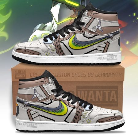 Genji Overwatch AJ1 High Sneakers Shoes For Men And Women