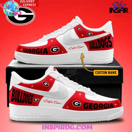 Georgia Bulldogs Air Low-Top Sneakers Shoes For Men And Women