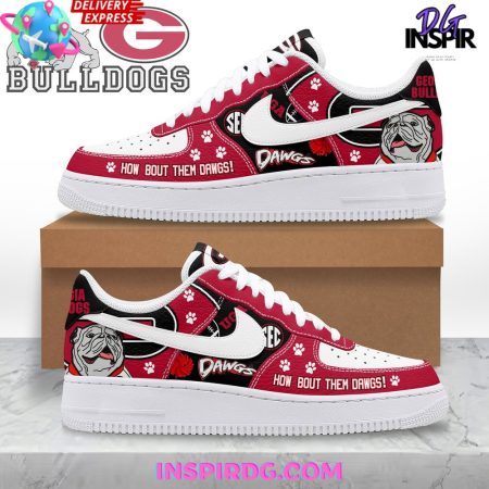 Georgia Bulldogs Air Low-Top Sneakers Shoes For Men And Women