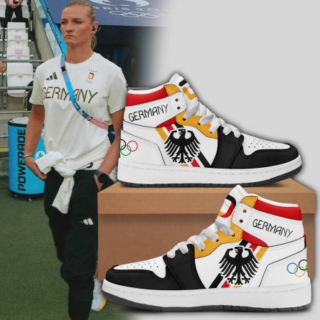 German Footbal AJ1 High Sneakers Shoes For Men And Women
