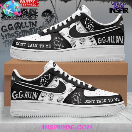 GG Allin Don’t Talk To Me Air Low-Top Sneakers Shoes For Men And Women