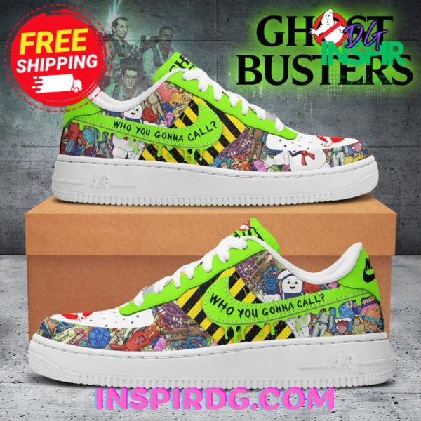 Ghost Busters Who You Gonna Call Air Force 1 Ghost Air Low-Top Sneakers Shoes For Men And Women