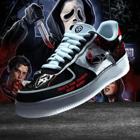 Ghost Face Air Low-Top Sneakers Shoes For Men And Women