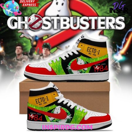 Ghostbusters AJ1 High Sneakers Shoes For Men And Women