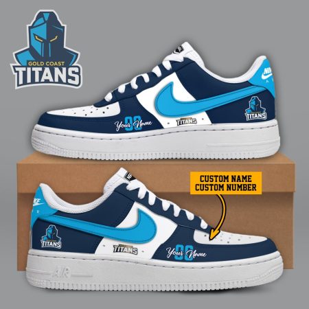 Gold Coast Titans Air Low-Top Sneakers Shoes For Men And Women