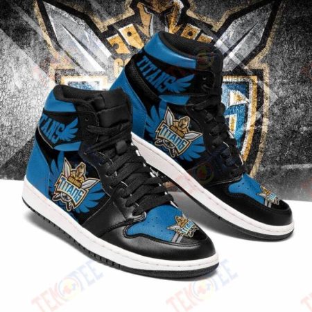 Gold Coast Titans NRL AJ1 High Sneakers Shoes For Men And Women