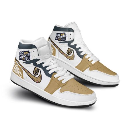Golden Knights AJ1 High Sneakers Shoes For Men And Women