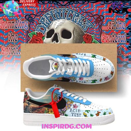 Grateful Dead Air Low-Top Sneakers Shoes For Men And Women