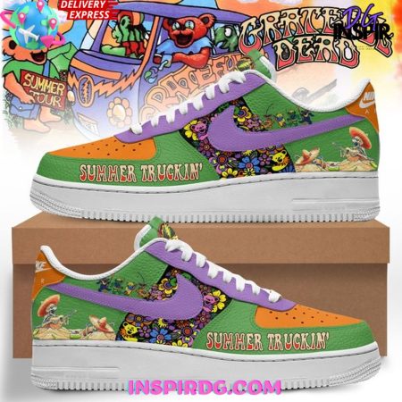 Grateful Dead Air Low-Top Sneakers Shoes For Men And Women