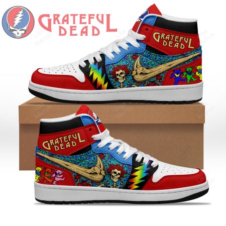 Grateful Dead AJ1 High Sneakers Shoes For Men And Women