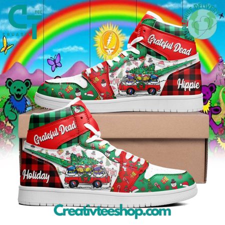 Grateful Dead  AJ1 High Sneakers Shoes For Men And Women