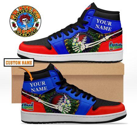 Grateful Dead AJ1 High Sneakers Shoes For Men And Women