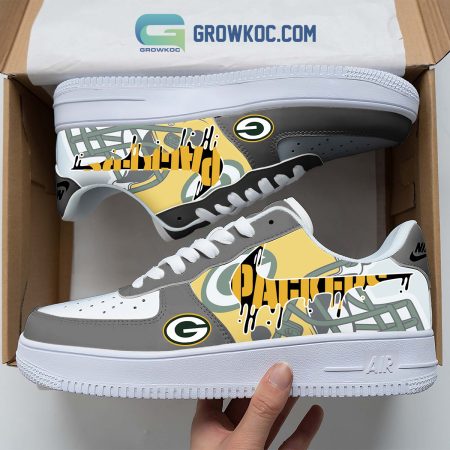 Green Bay Packers Air Low-Top Sneakers Shoes For Men And Women