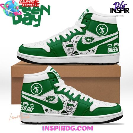 Green Day High Sneakers Shoes For Men And Women