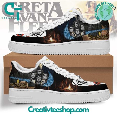 Greta Van Fleet  Air Low-Top Sneakers Shoes For Men And Women