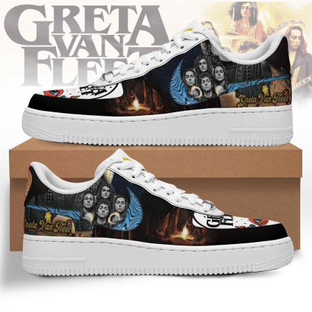 Greta Van Fleet Air Low-Top Sneakers Shoes For Men And Women