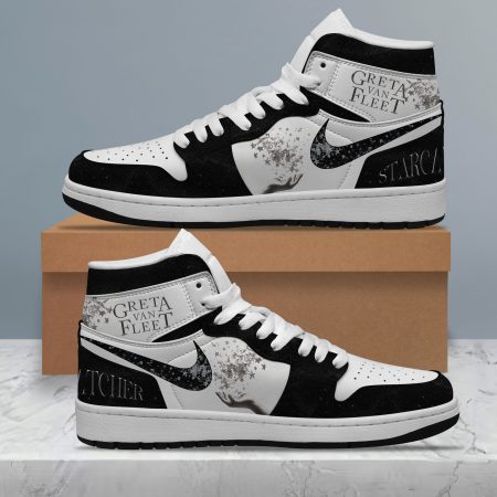 Greta Van Fleet AJ1 High Sneakers Shoes For Men And Women